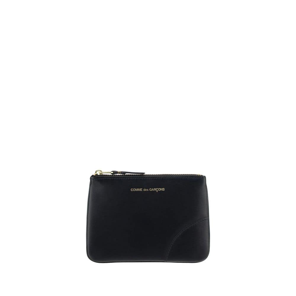 Comme Des Garçons Black Calf Leather Bos Taurus Wallet