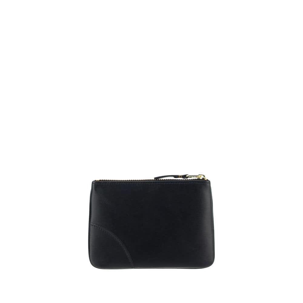 Comme Des Garçons Black Calf Leather Bos Taurus Wallet - Image 2