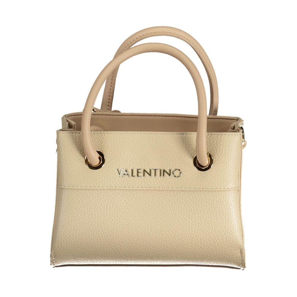 Mario Valentino Beige Polyurethane Women Handbag