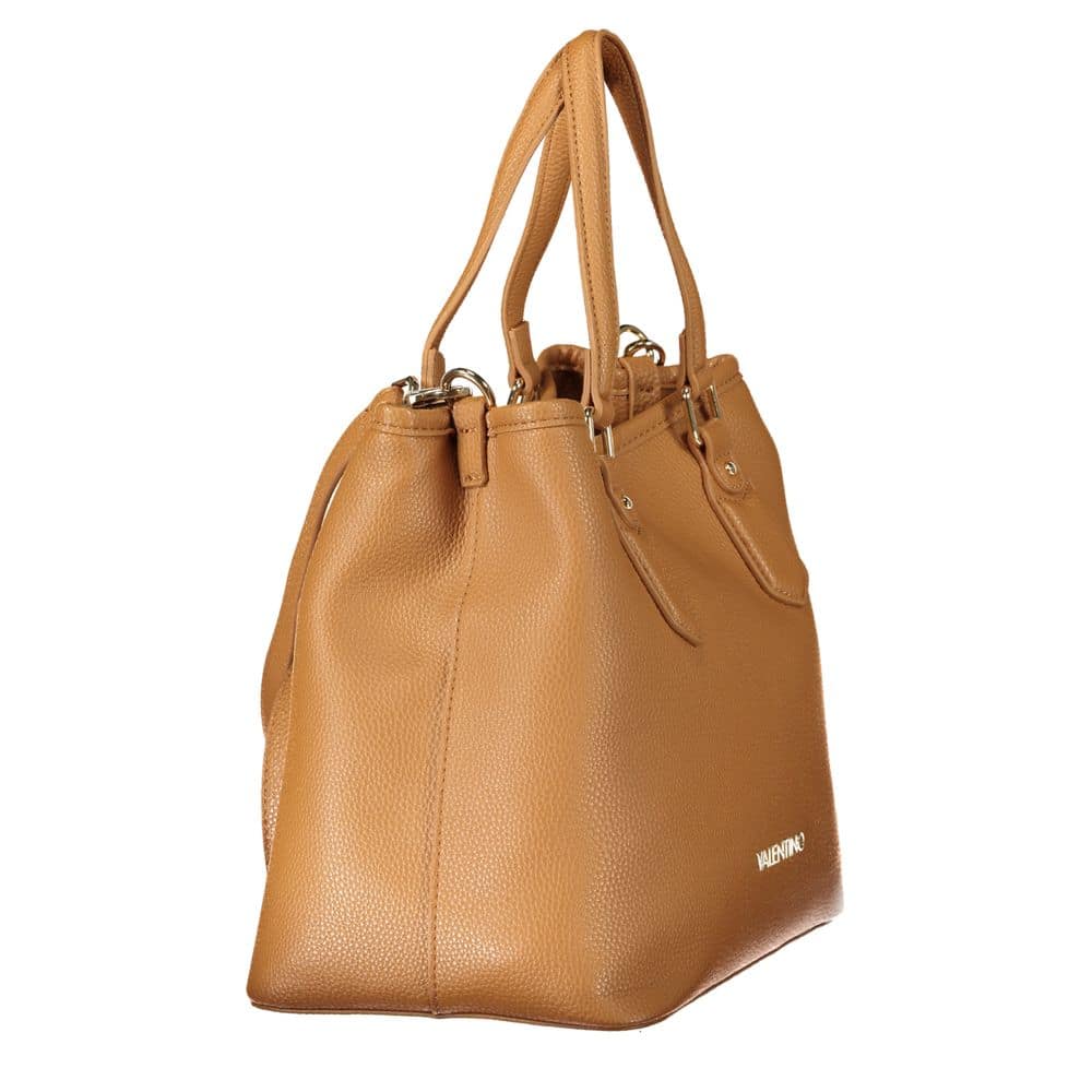 Mario Valentino Brown Polyurethane Womens Bag - Image 3