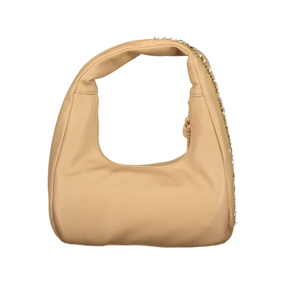 Mario Valentino Beige Polyurethane Women Bag for Chic Everyday Style - Image 2
