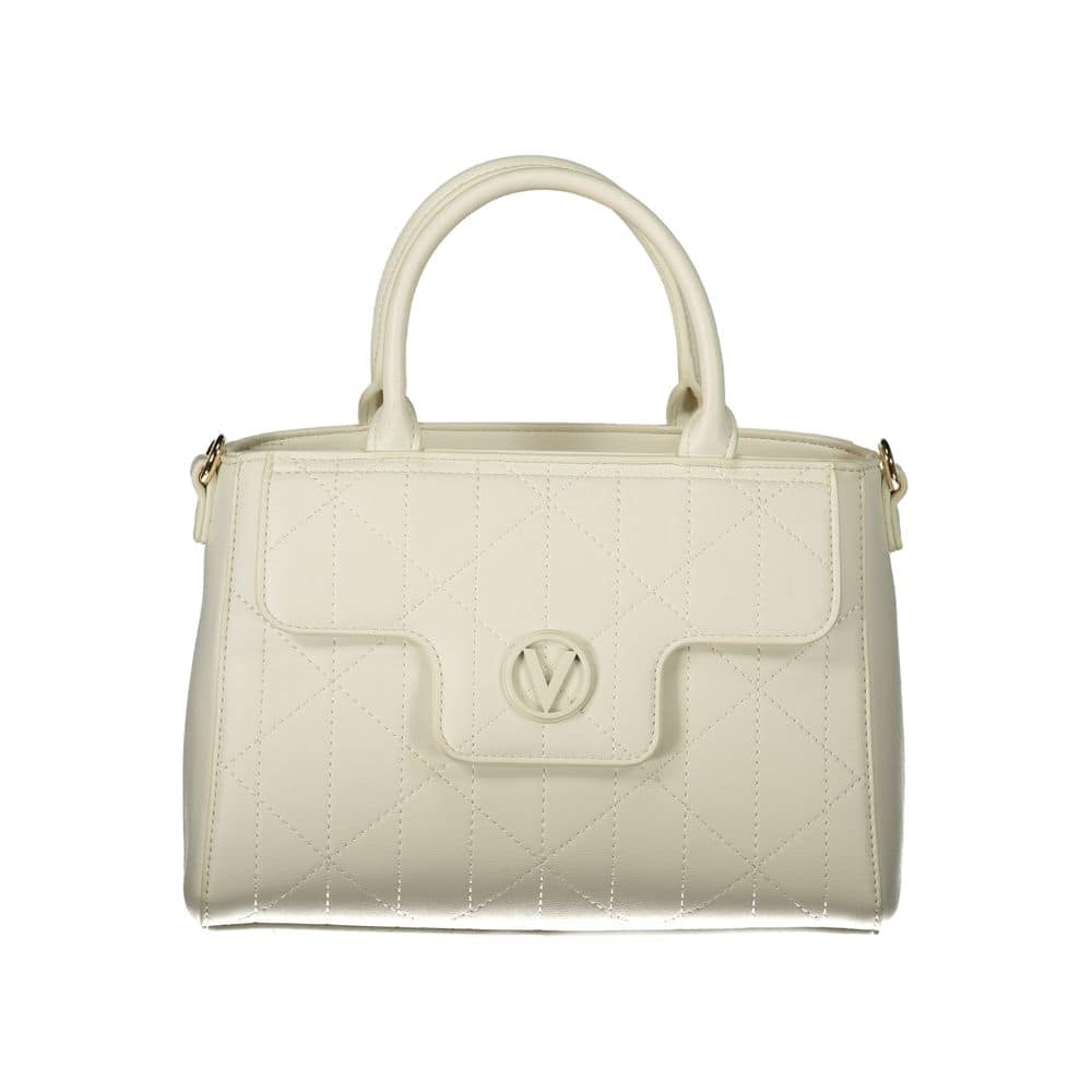 Mario Valentino White Polyethylene Handbag