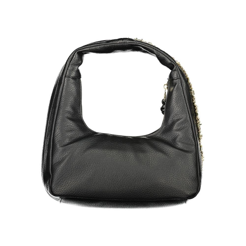 Mario Valentino Black Polyurethane Women's Bag with Handle - Image 2