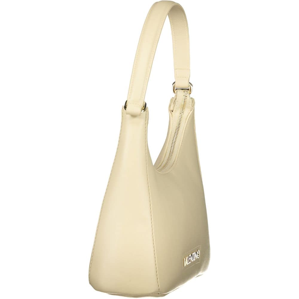 Mario Valentino Beige Polyurethane Womens Bag with Handle and Adjustable Strap - Image 3