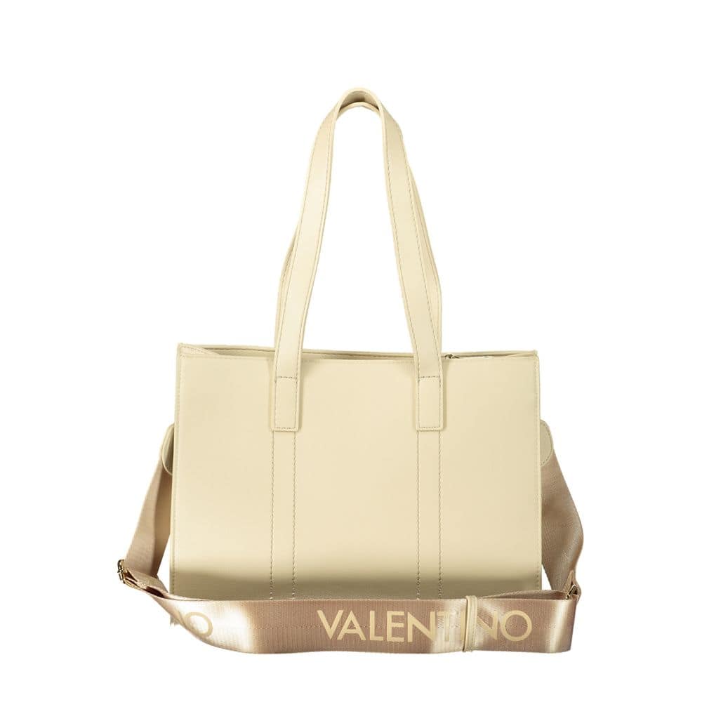Mario Valentino Beige Polyethylene Handbag - Image 2