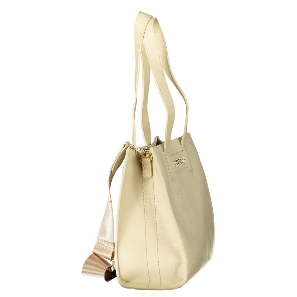 Mario Valentino Beige Polyethylene Handbag - Image 3