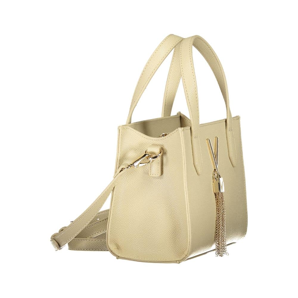 Mario Valentino Beige Polyethylene Handbag - Image 3