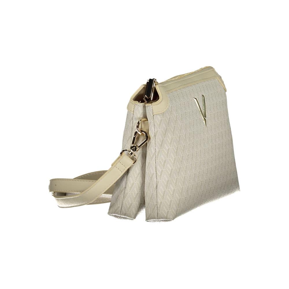 Mario Valentino Beige Polyethylene Handbag - Image 3