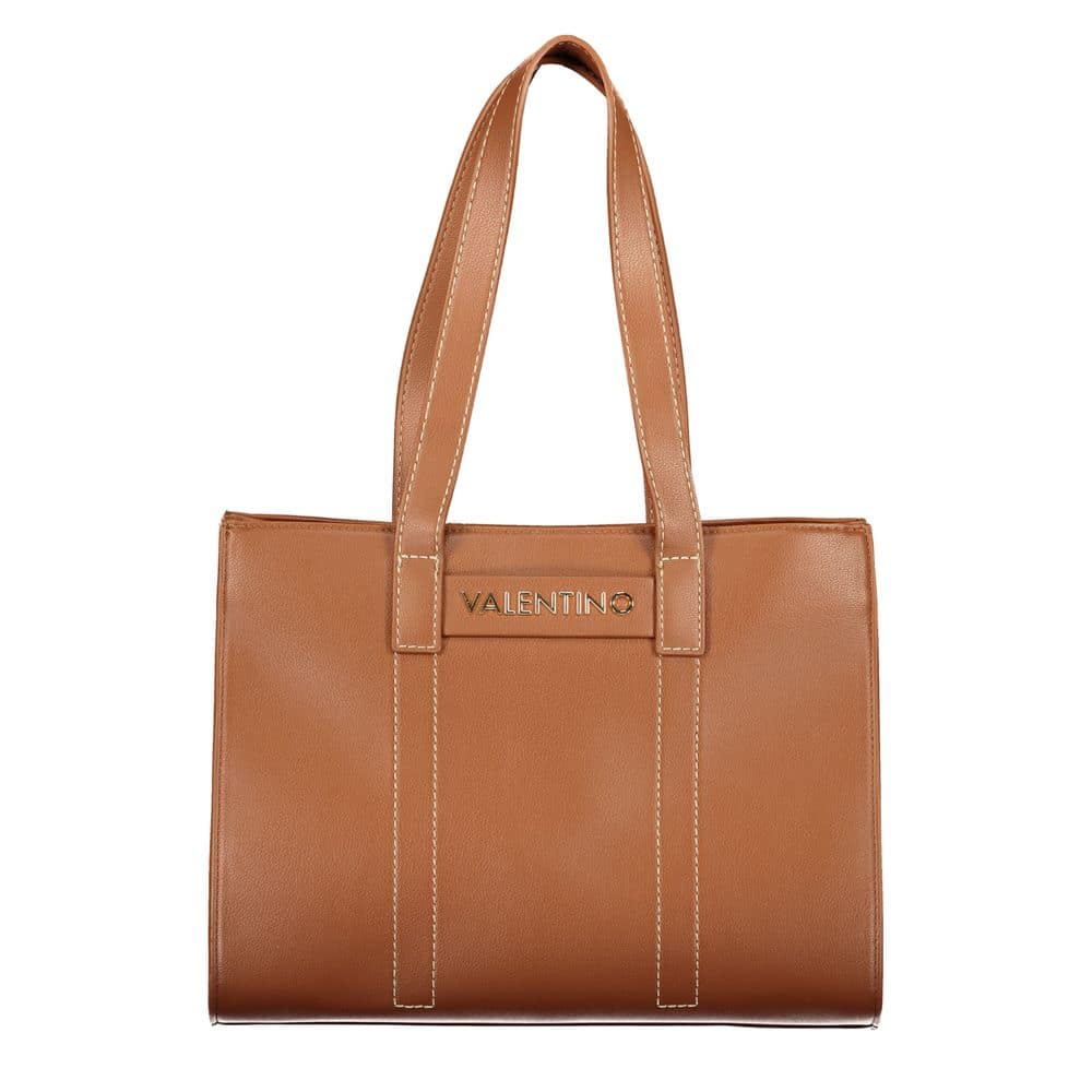 Mario Valentino Brown Polyurethane Women's Bag