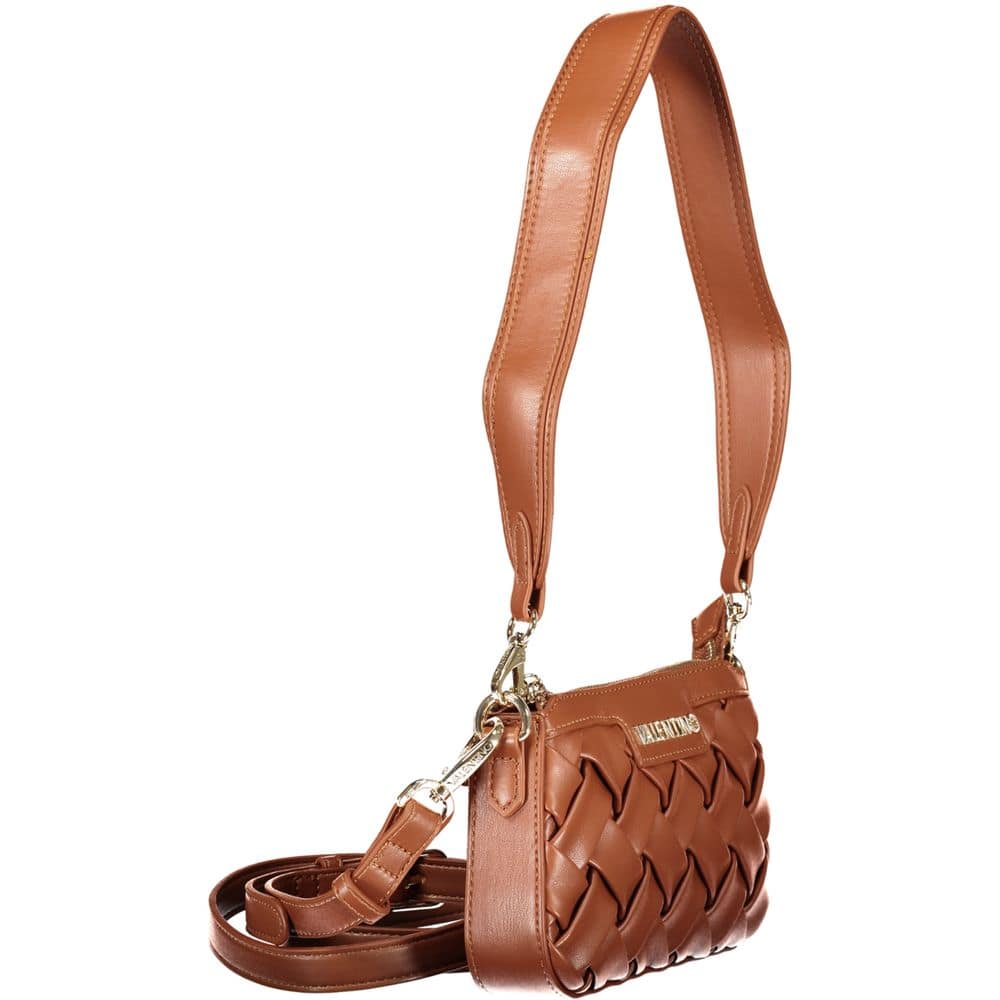 Mario Valentino Brown Polyurethane Women's Bag - Image 3