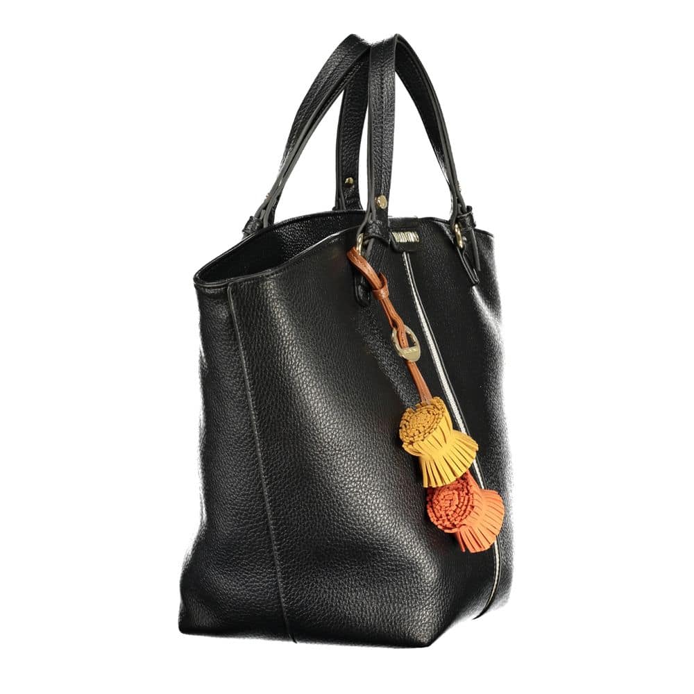 Mario Valentino Black Polyurethane Women's Bag - Image 3