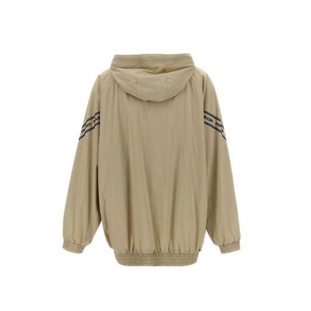 Prada Beige Cotton Shell Jacket - Image 3