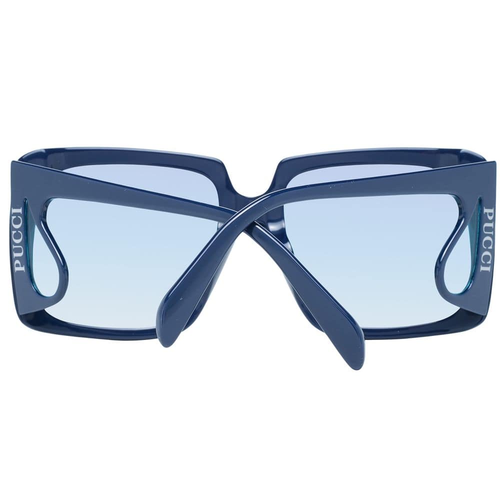 Emilio Pucci Blue Plastic Sunglasses - Image 3