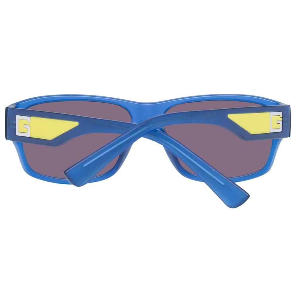 Guess Blue Plastic Sunglasses - Image 3