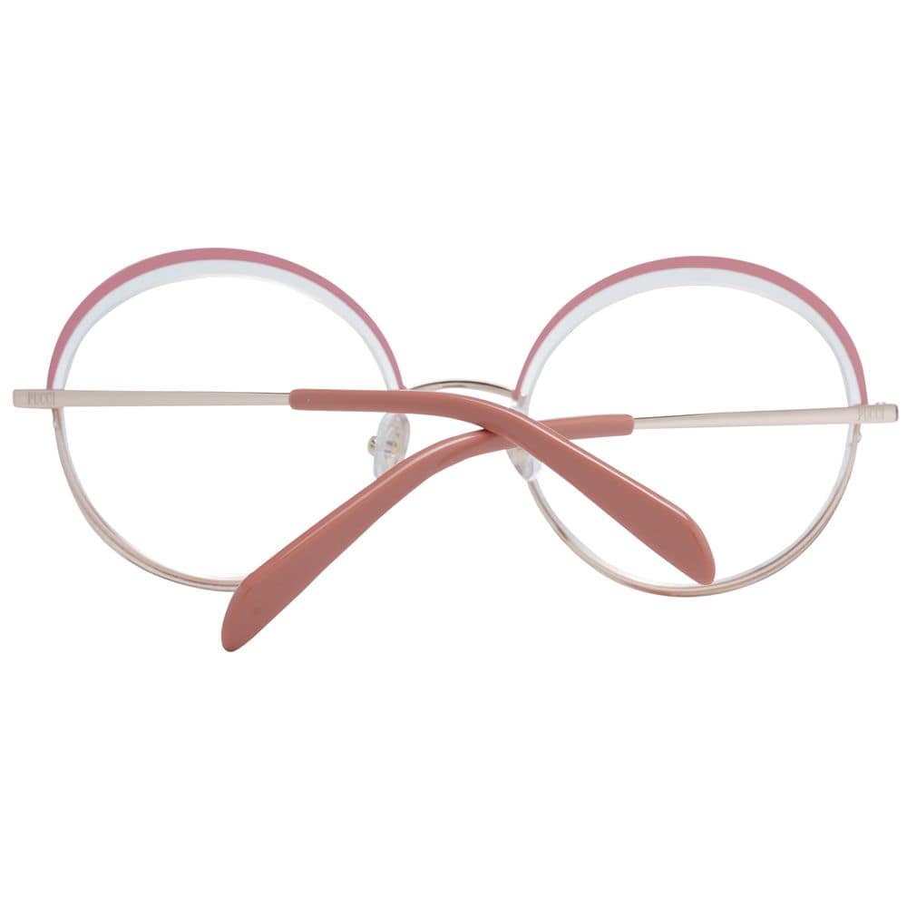 Emilio Pucci Pink Metal Glasses (Frames) - Image 3