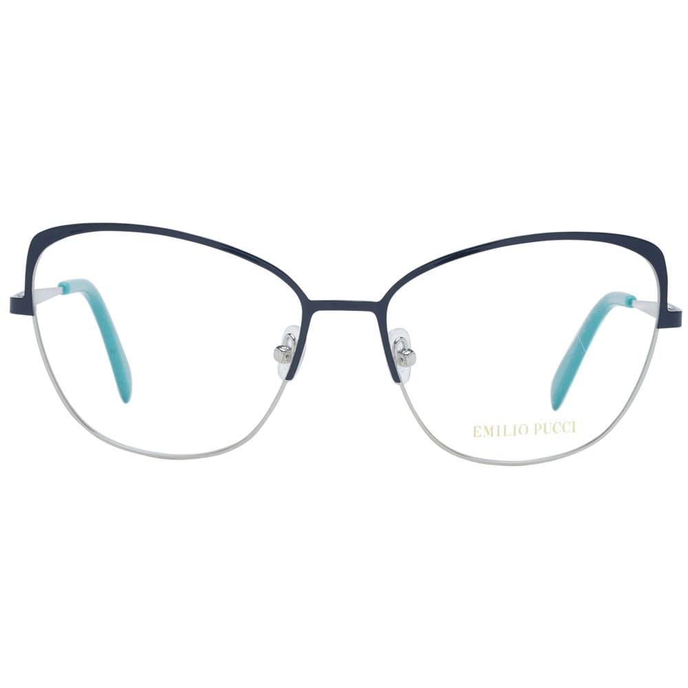 Emilio Pucci Blue Metal Glasses (Frames) - Image 2