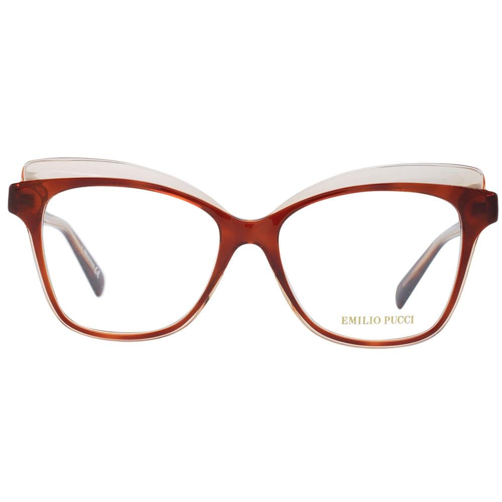 Emilio Pucci Brown Plastic Glasses (Frames) - Image 2