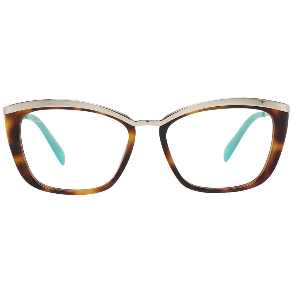 Emilio Pucci Brown Metal & Plastic Glasses (Frames) - Image 2