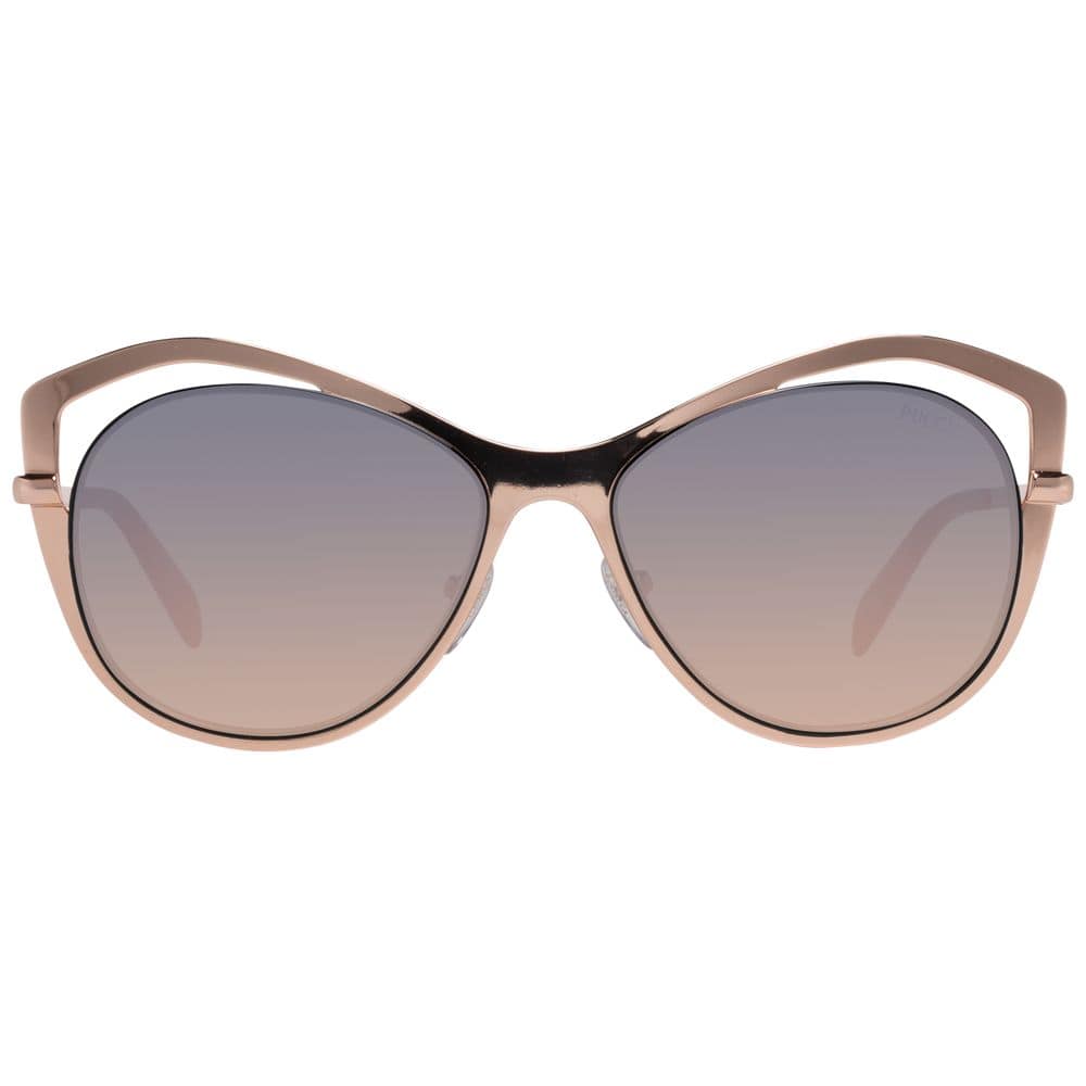 Emilio Pucci Rose Gold Metal Sunglasses - Image 2