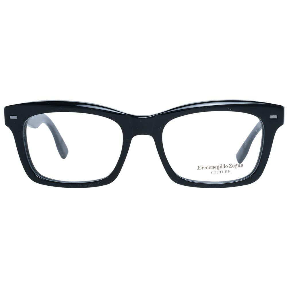 Ermenegildo Zegna Black Plastic Glasses (Frames) - Image 2