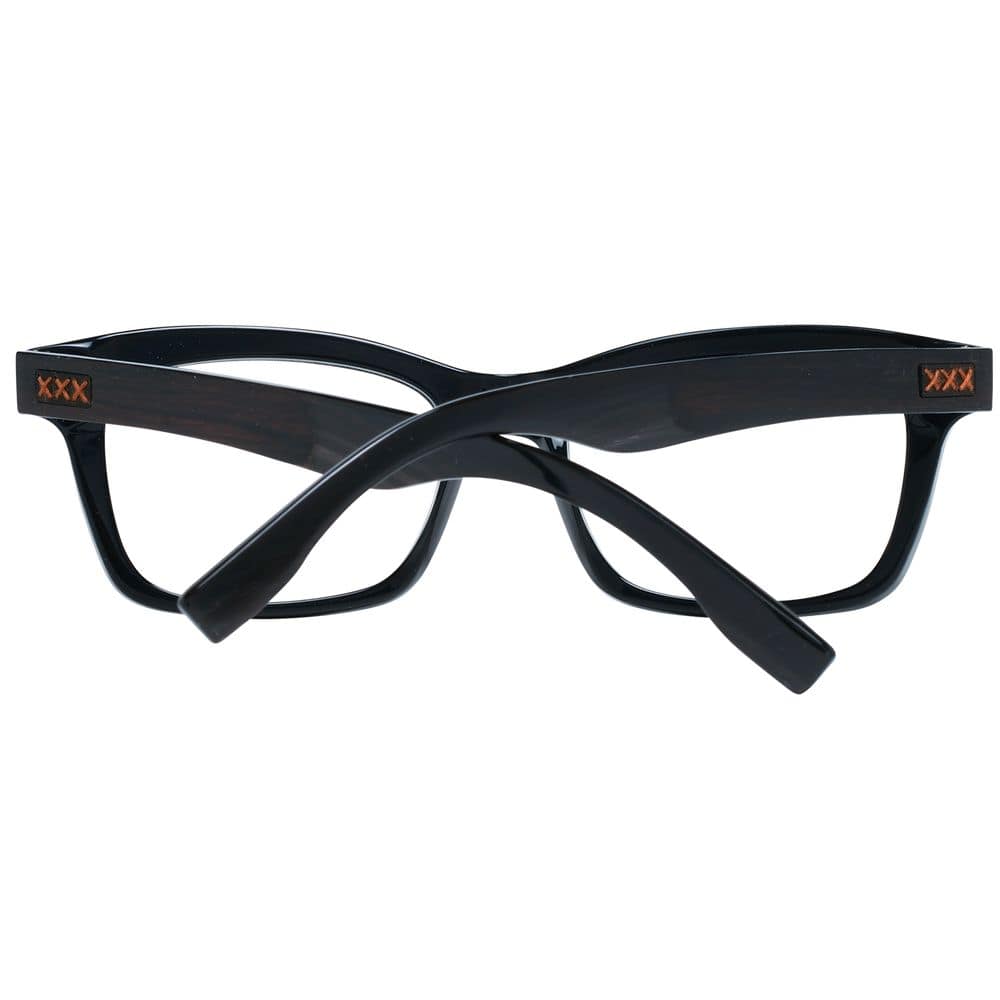 Ermenegildo Zegna Black Plastic Glasses (Frames) - Image 3