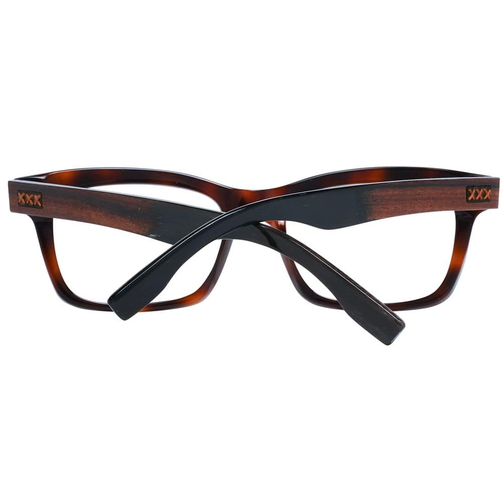 Ermenegildo Zegna Brown Plastic Glasses (Frames) - Image 3
