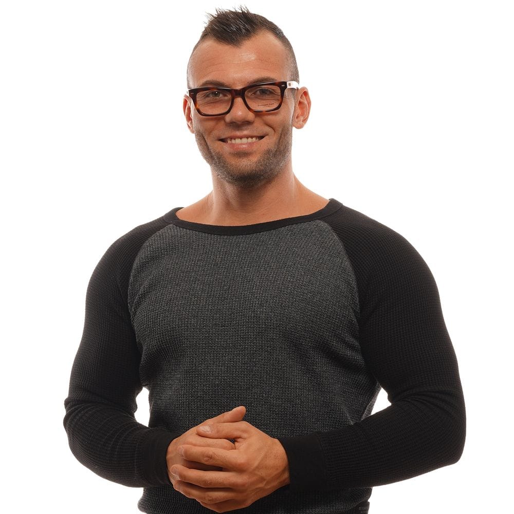 Ermenegildo Zegna Brown Plastic Glasses (Frames) - Image 4