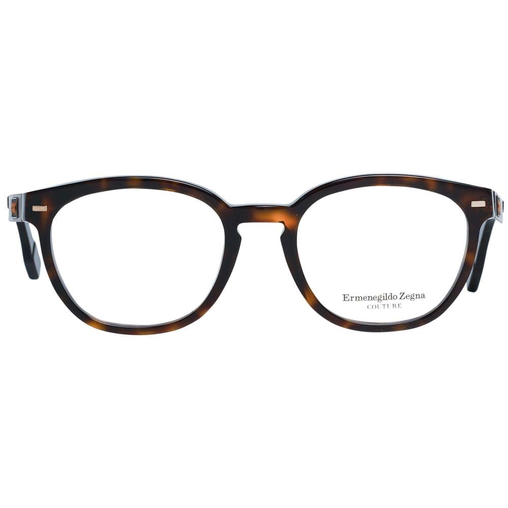 Ermenegildo Zegna Brown Plastic Glasses (Frames) - Image 2