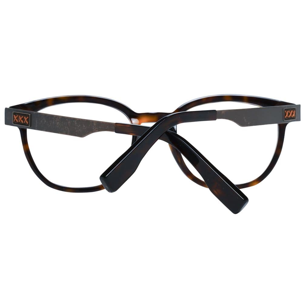 Ermenegildo Zegna Brown Plastic Glasses (Frames) - Image 3