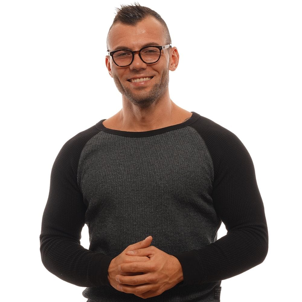 Ermenegildo Zegna Brown Plastic Glasses (Frames) - Image 4