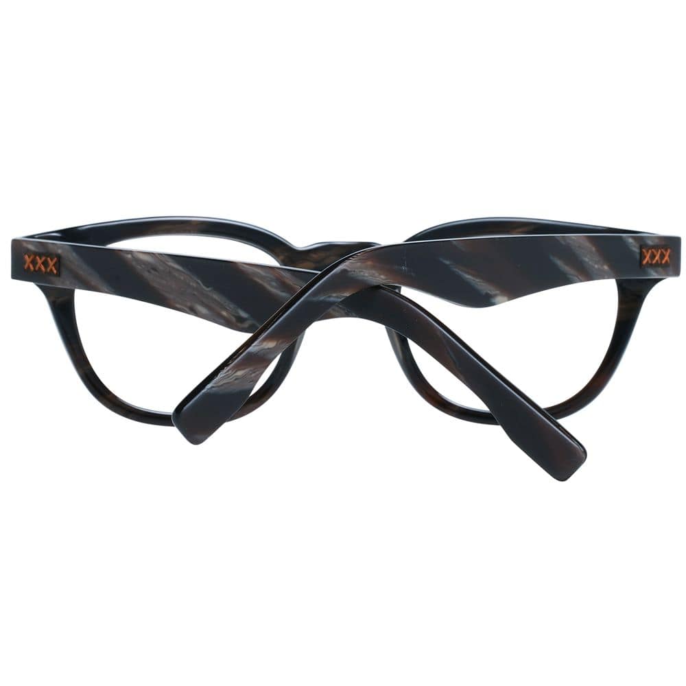 Ermenegildo Zegna Black Plastic Glasses (Frames) - Image 3