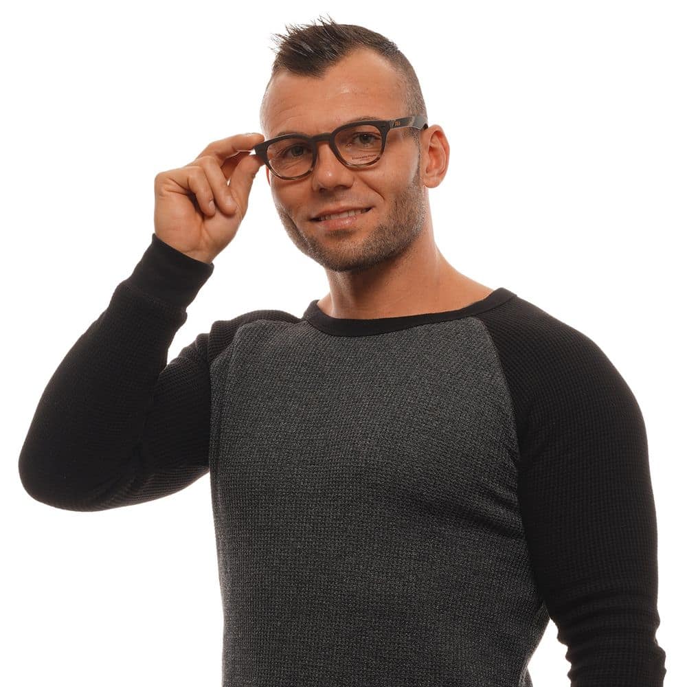 Ermenegildo Zegna Brown Plastic Glasses (Frames) - Image 4