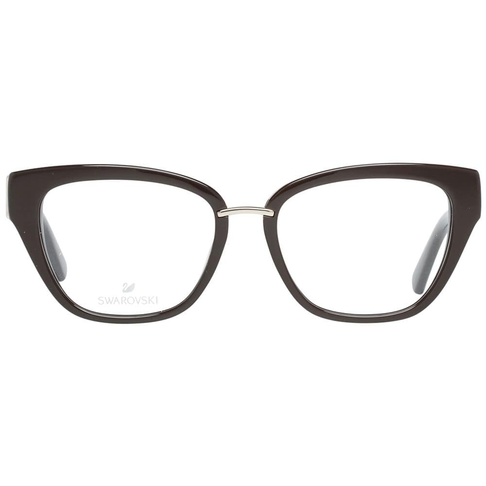 Swarovski Brown Plastic Glasses (Frames) - Image 2