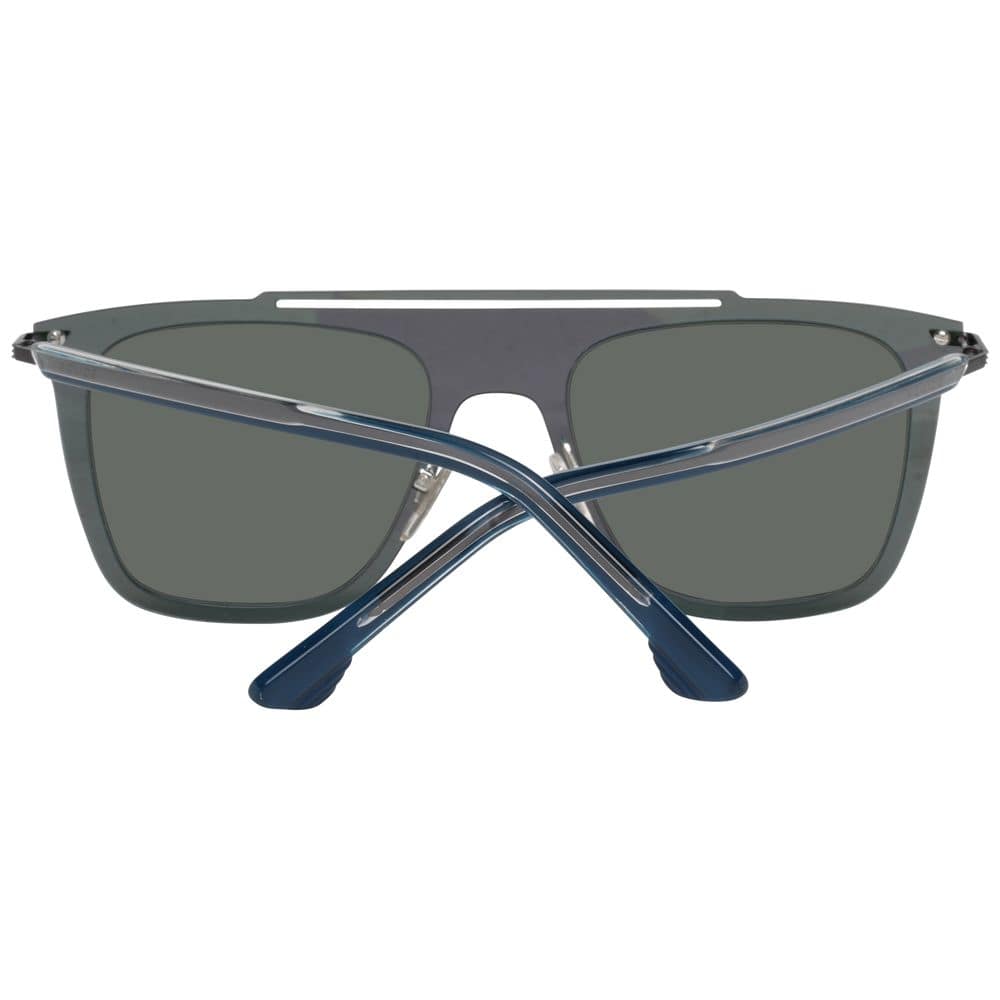Police Blue Plastic Sunglasses - Image 3