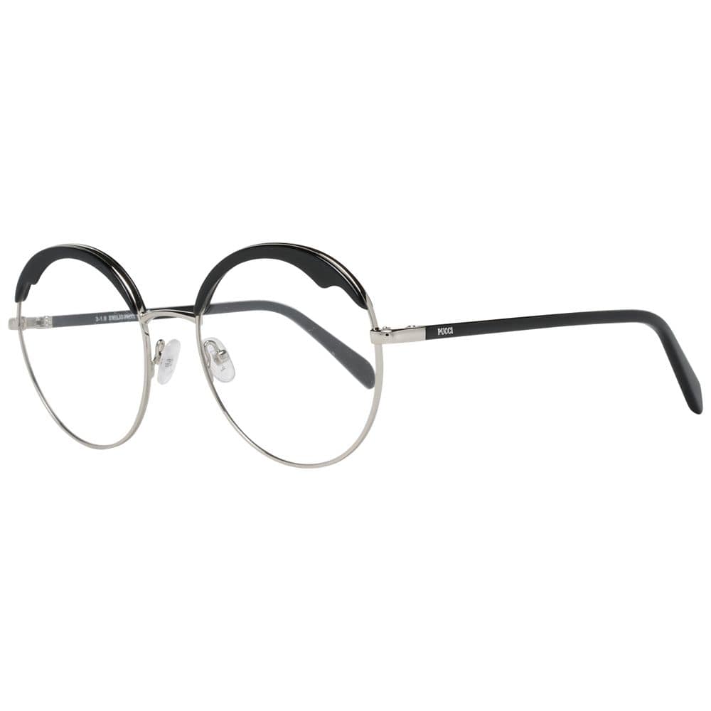 Emilio Pucci Black Metal & Plastic Glasses (Frames)