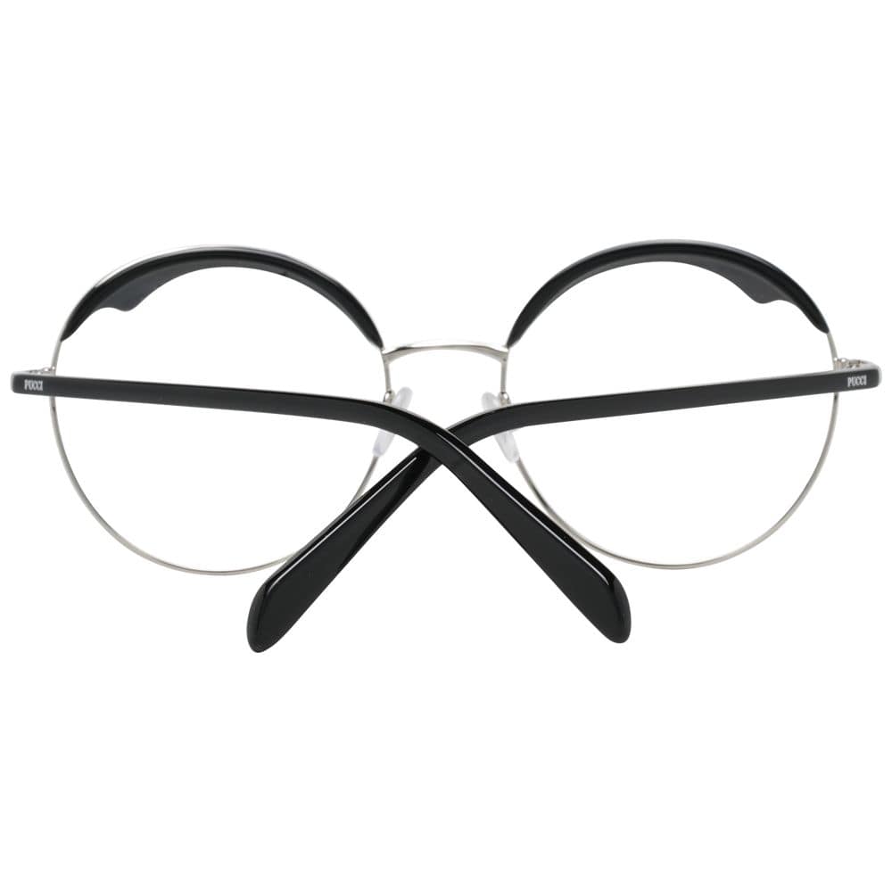 Emilio Pucci Black Metal & Plastic Glasses (Frames) - Image 3