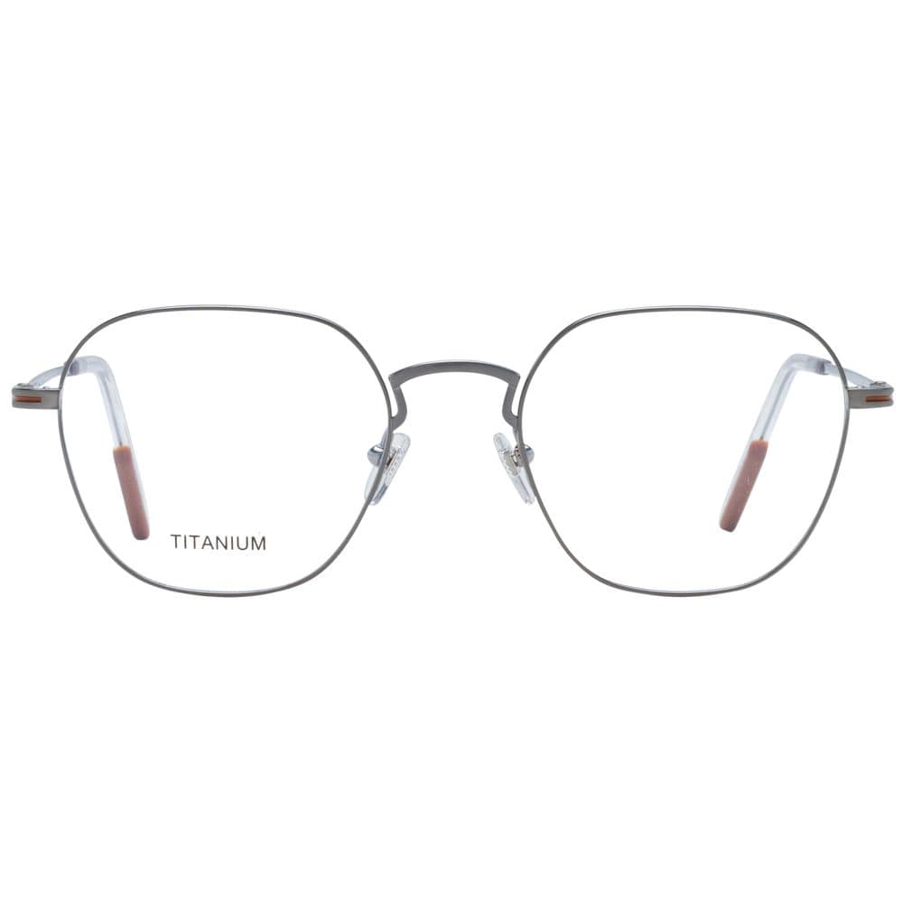 Ermenegildo Zegna Gray Titanium Glasses (Frames) - Image 2