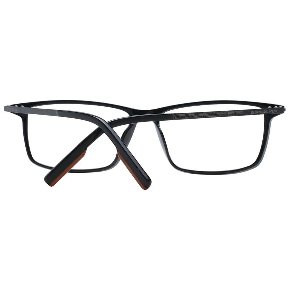 Ermenegildo Zegna Black Plastic Glasses (Frames) - Image 3