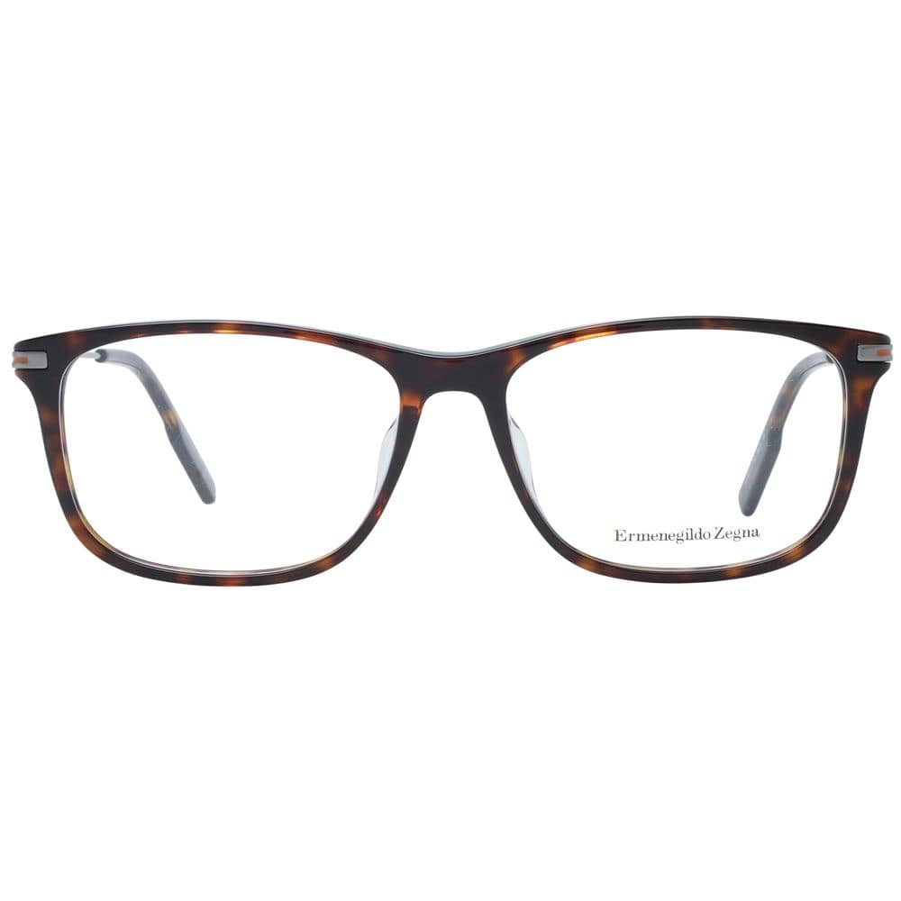 Ermenegildo Zegna Brown Plastic Glasses (Frames) - Image 2