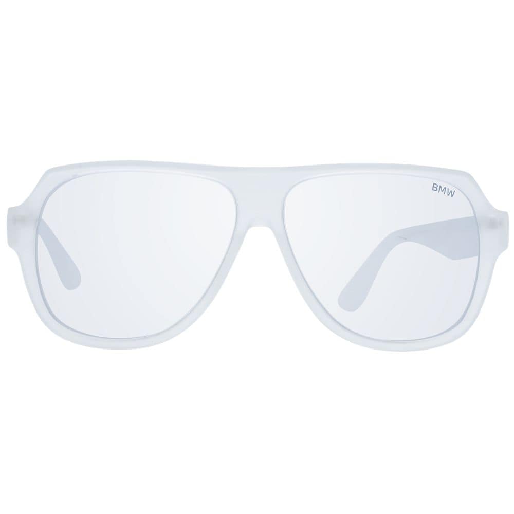 BMW White Plastic Sunglasses - Image 2