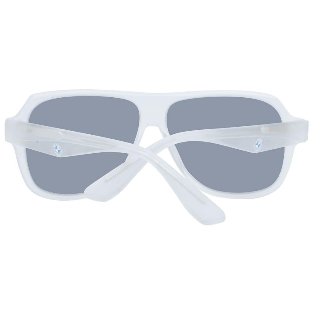 BMW White Plastic Sunglasses - Image 3