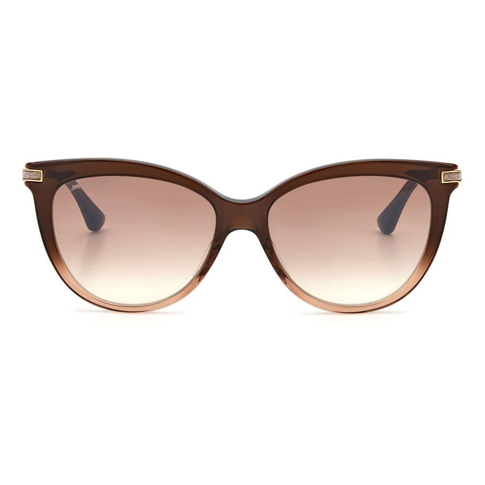 Jimmy Choo Brown Acetate Sunglasses - Image 2
