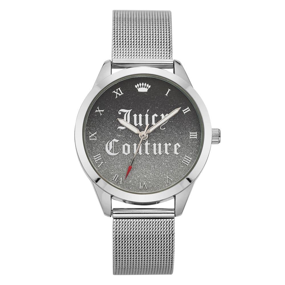 Juicy Couture Silver Stainless Steel Dress Watch