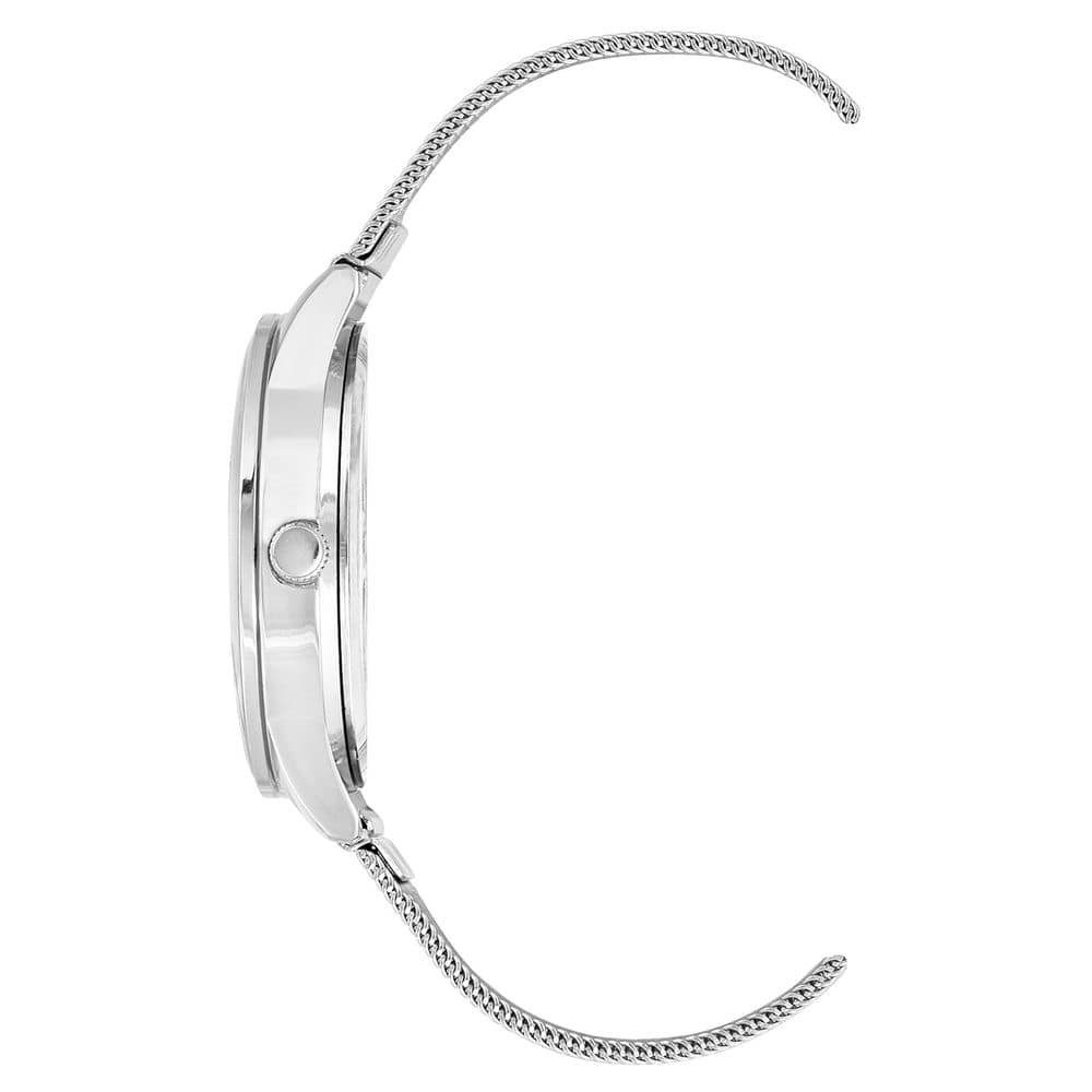 Juicy Couture Silver Stainless Steel Dress Watch - Image 3