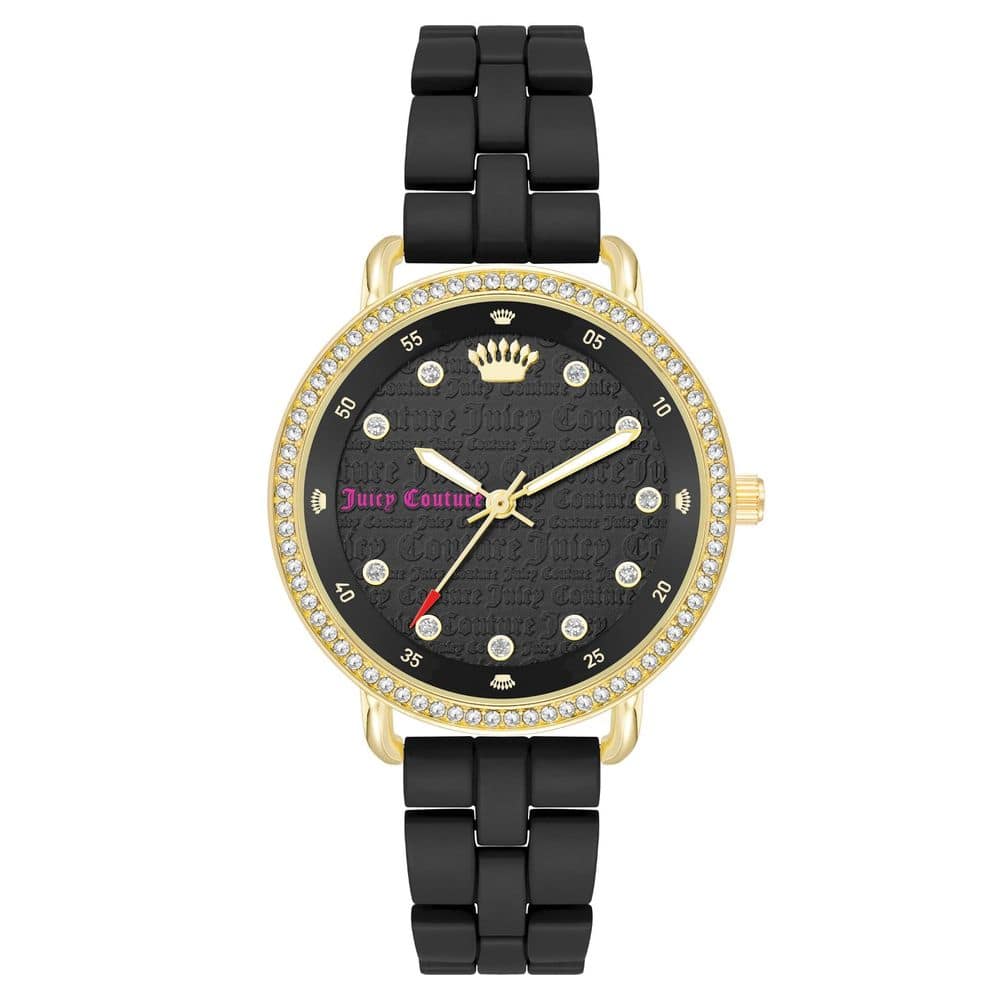 Juicy Couture Black Metal Dress Watch