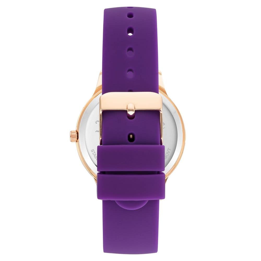 Juicy Couture Purple Synthetic Dress Watch - Image 3