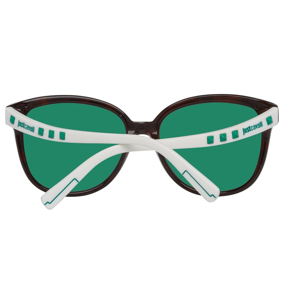 Just Cavalli Brown Plastic Sunglasses - Image 3