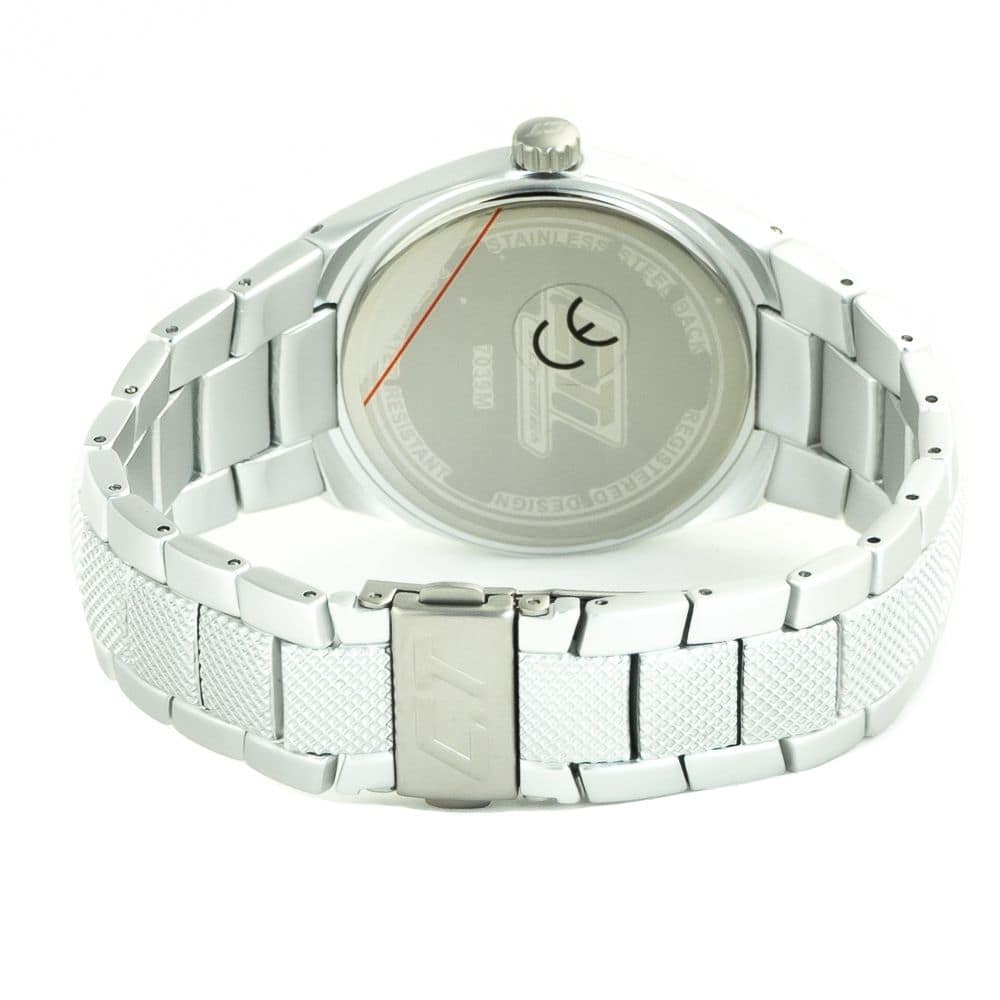 Chronotech Silver Stainless Steel Dress Watch - Image 2