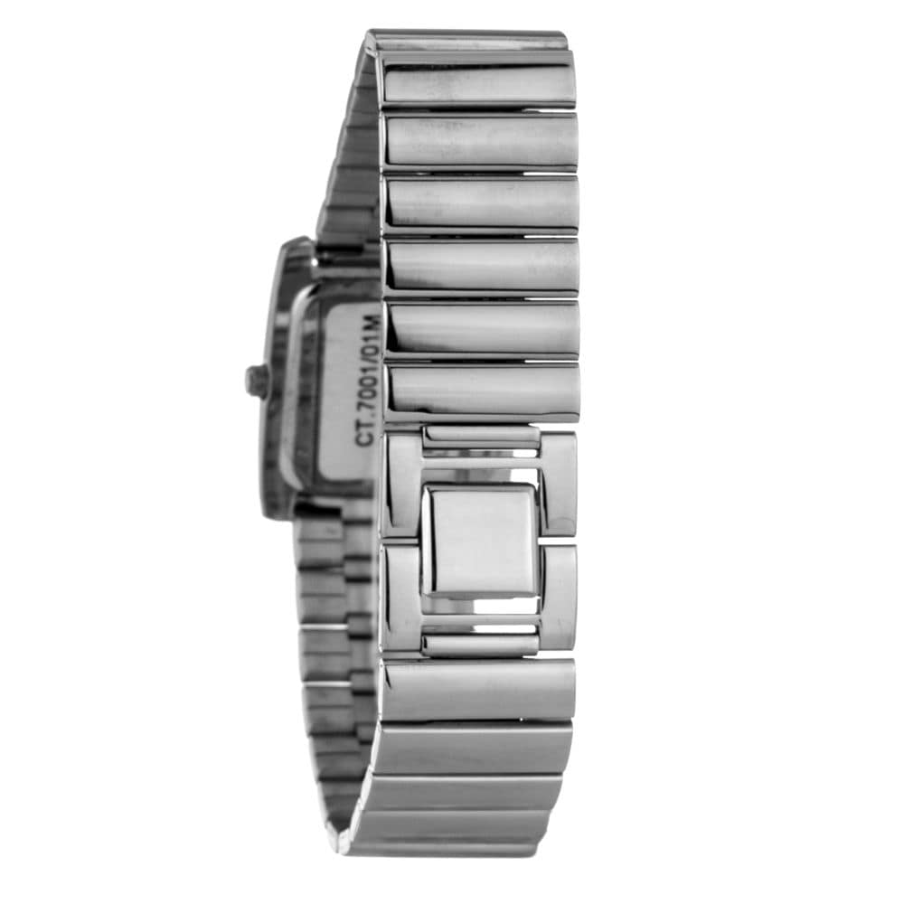 Chronotech Silver Stainless Steel Dress Watch - Image 2
