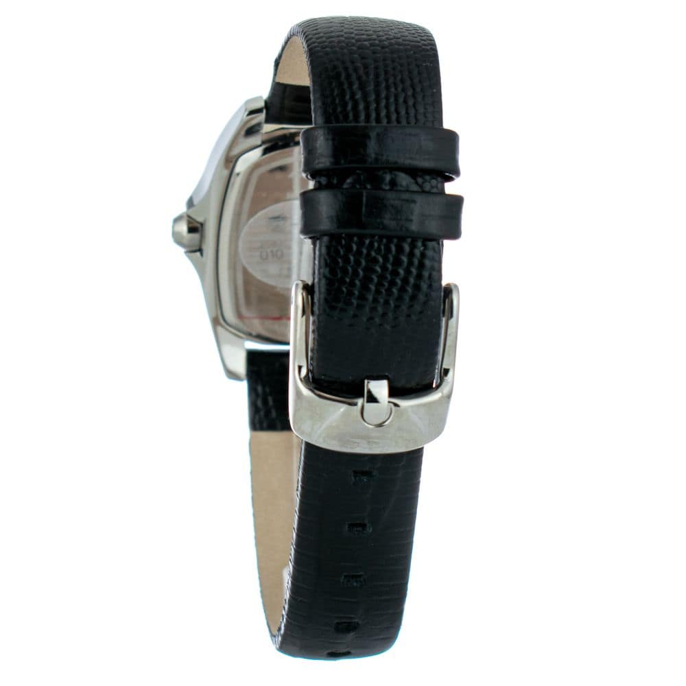 Chronotech Black Leather Dress Watch - Image 2